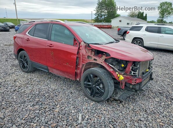 3GNAXUEV9ML331042 2021 CHEVROLET EQUINOX Красный Передняя правая четверть