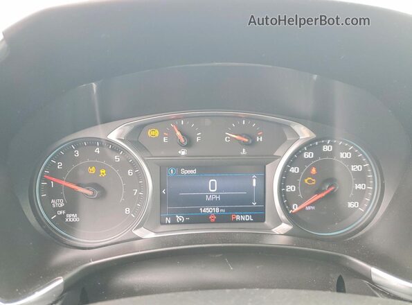 3GNAXUEV9ML331042 2021 CHEVROLET EQUINOX Красный Вид щитка приборов