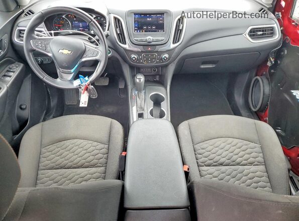 3GNAXUEV9ML331042 2021 CHEVROLET EQUINOX Красный Вид панели приборов