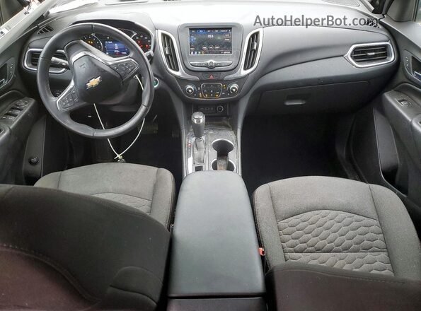 3GNAXUEV9ML374781 2021 CHEVROLET EQUINOX Black Առջևի վահանակի տեսք