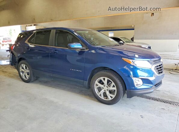 3GNAXUEV9ML388146 2021 CHEVROLET EQUINOX Blue წინა მარჯვენა