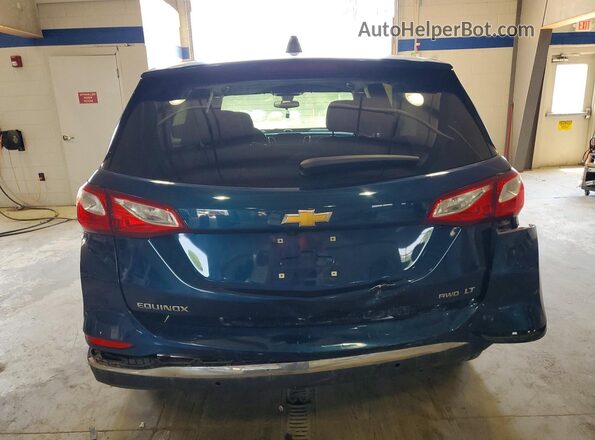 3GNAXUEV9ML388146 2021 CHEVROLET EQUINOX Blue უკანა ხედი