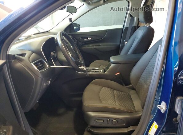 3GNAXUEV9ML388146 2021 CHEVROLET EQUINOX Blue წინა სალონის ხედი
