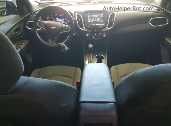 3GNAXUEV9ML388146 2021 CHEVROLET EQUINOX Blue წინა პანელის ხედი