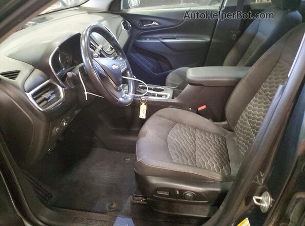 3GNAXUEVXLL100732 2020 CHEVROLET EQUINOX Charcoal წინა სალონის ხედი