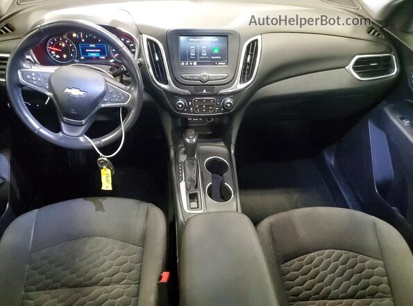 3GNAXUEVXLL100732 2020 CHEVROLET EQUINOX Charcoal წინა პანელის ხედი