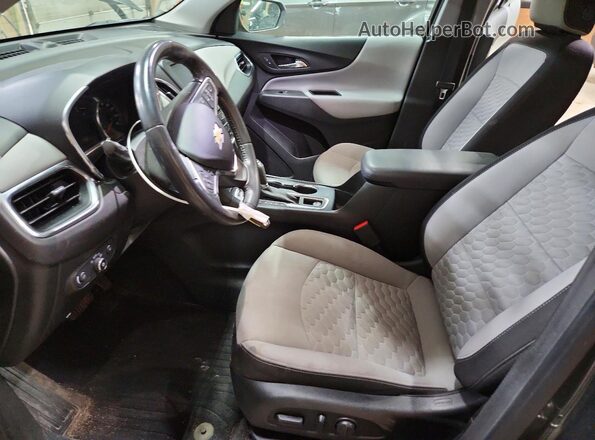 3GNAXUEVXLS612724 2020 CHEVROLET EQUINOX Charcoal Front interior view