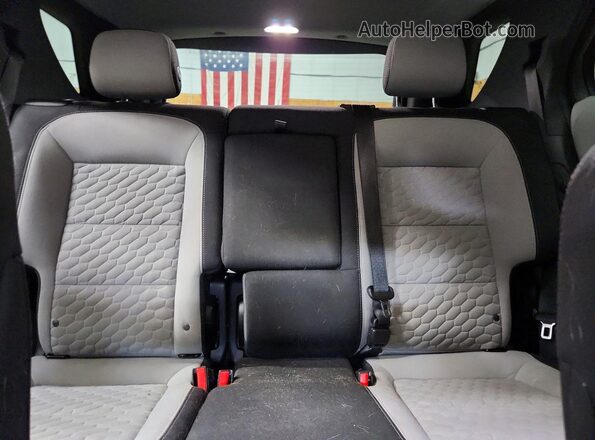 3GNAXUEVXLS612724 2020 CHEVROLET EQUINOX Charcoal Rear seats view