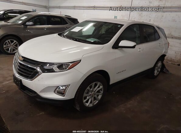 3GNAXUEVXMS162834 2021 CHEVROLET EQUINOX White Przód lewy