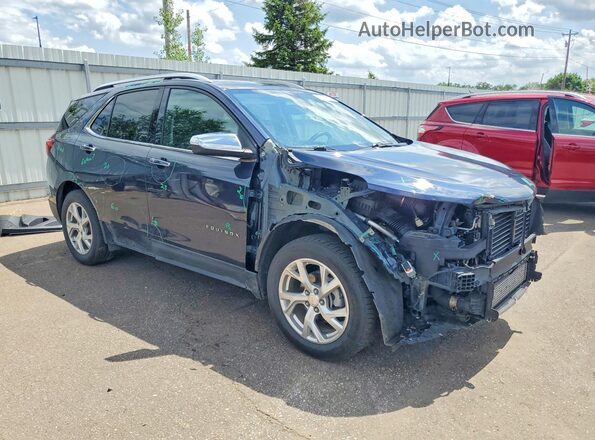3GNAXVEV6JS611606 2018 CHEVROLET EQUINOX Blue წინა მარჯვენა