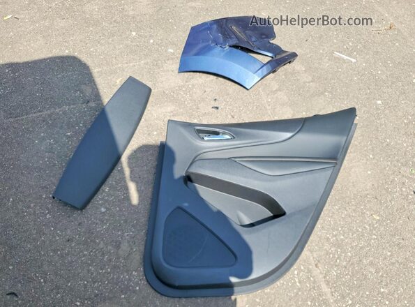 3GNAXVEV6JS611606 2018 CHEVROLET EQUINOX Blue VIN კოდის სტიკერის ხედი