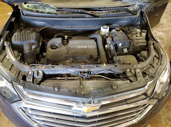 3GNAXVEV8JS562411 2018 CHEVROLET EQUINOX Blue Շարժիչի բաժամունքի տեսք