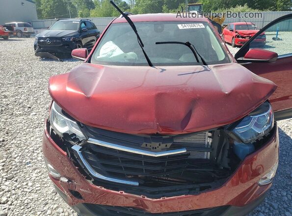 3GNAXVEX0LS564111 2020 CHEVROLET EQUINOX Burgundy Engine compartment view