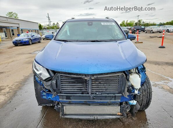 3GNAXVEX4LL251878 2020 CHEVROLET EQUINOX Blue Widok z przodu