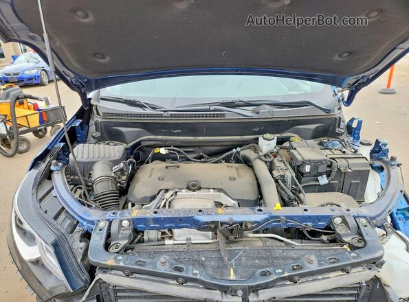 3GNAXVEX4LL251878 2020 CHEVROLET EQUINOX Blue Widok komory silnika