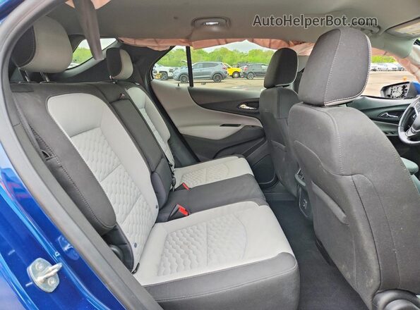 3GNAXVEX4LL251878 2020 CHEVROLET EQUINOX Blue Widok wnętrza z tyłu