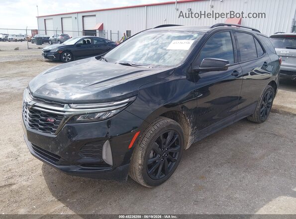 3GNAXWEG0PL153460 2023 CHEVROLET EQUINOX Black Передня ліва чверть