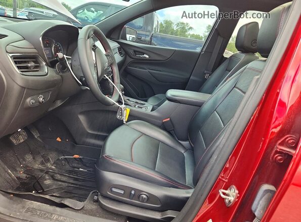 3GNAXWEG0PS132677 2023 CHEVROLET EQUINOX Красный Вид салона спереди