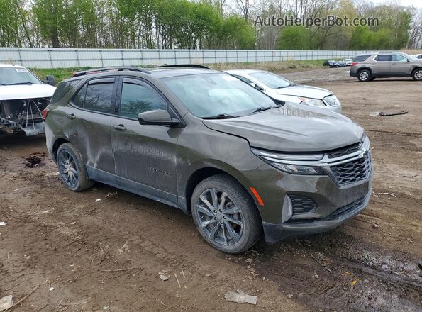 3GNAXWEG1PL136392 2023 CHEVROLET EQUINOX Brown Առջևի աջ