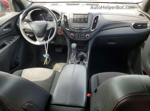 3GNAXWEG5PL165913 2023 CHEVROLET EQUINOX Red Առջևի վահանակի տեսք