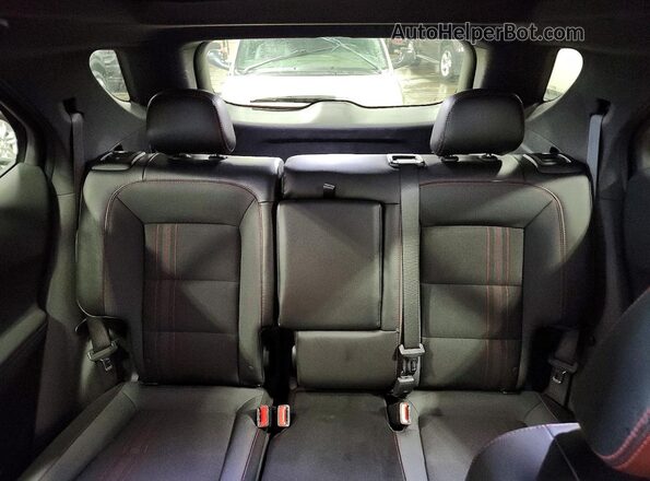 3GNAXWEG8PL121940 2023 CHEVROLET EQUINOX Black Rear seats view