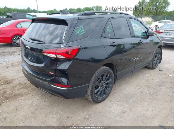 3GNAXWEG8PL203375 2023 CHEVROLET EQUINOX Black Հետևի աջ
