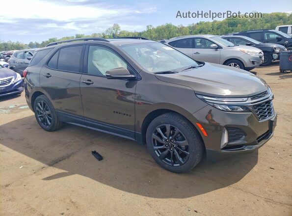 3GNAXWEGXPL105142 2023 CHEVROLET EQUINOX Brown Front right