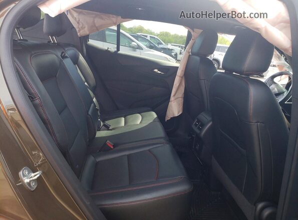 3GNAXWEGXPL105142 2023 CHEVROLET EQUINOX Brown Rear seats view