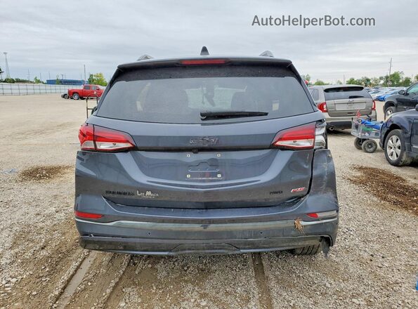 3GNAXWEV7NS205975 2022 CHEVROLET EQUINOX Black Widok z tyłu