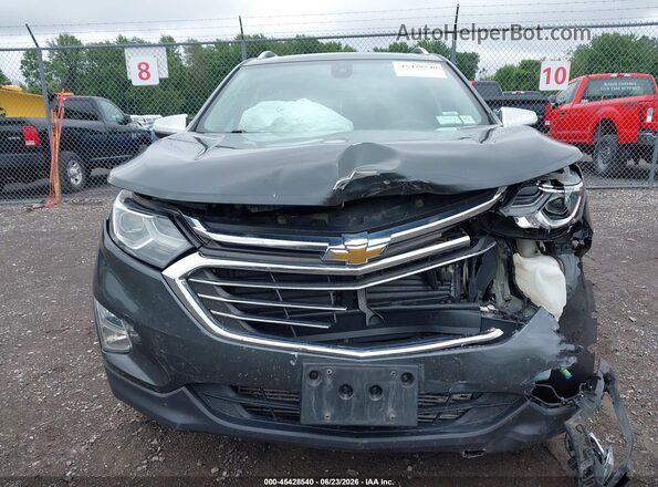 3GNAXWEX3JS506545 2018 CHEVROLET EQUINOX Серый Вид щитка приборов