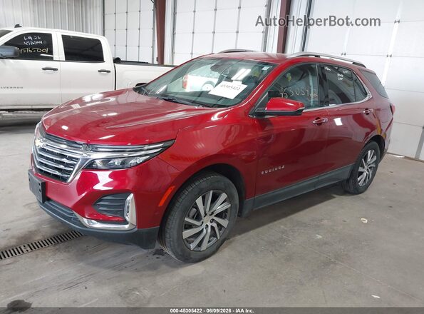 3GNAXXEG6PL132571 2023 CHEVROLET EQUINOX Red წინა მარცხენა ხედი სამი მეოთხედიდან