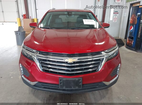3GNAXXEG6PL132571 2023 CHEVROLET EQUINOX Red უკანა სალონის ხედი