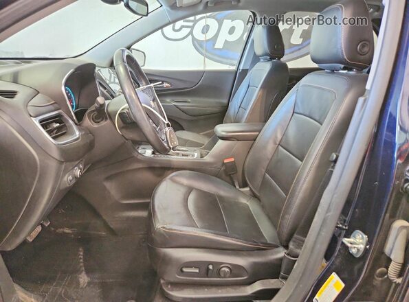 3GNAXXEV6MS119075 2021 CHEVROLET EQUINOX Blue Widok wnętrza z przodu