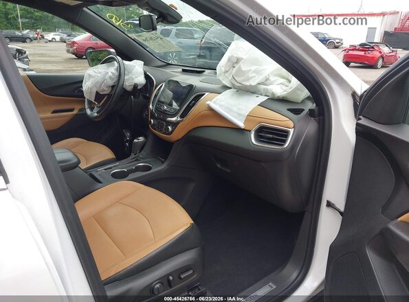 3GNAXXEV9LS679543 2020 CHEVROLET EQUINOX White Widok wnętrza z przodu