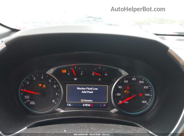 3GNAXXEV9LS679543 2020 CHEVROLET EQUINOX White Widok tylnych siedzeń