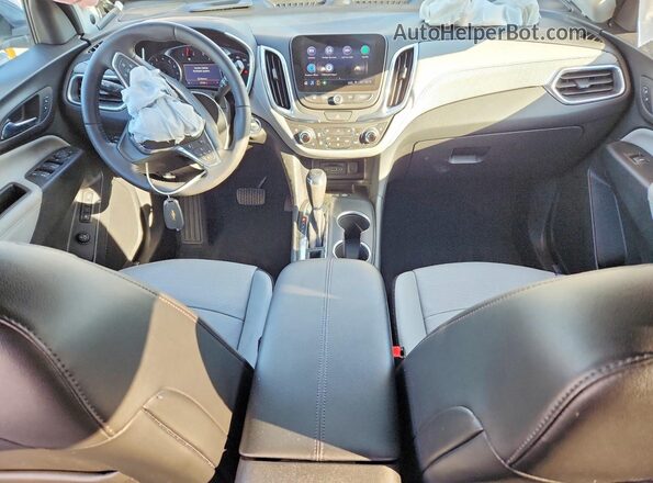 3GNAXXEV9MS151650 2021 CHEVROLET EQUINOX White წინა პანელის ხედი
