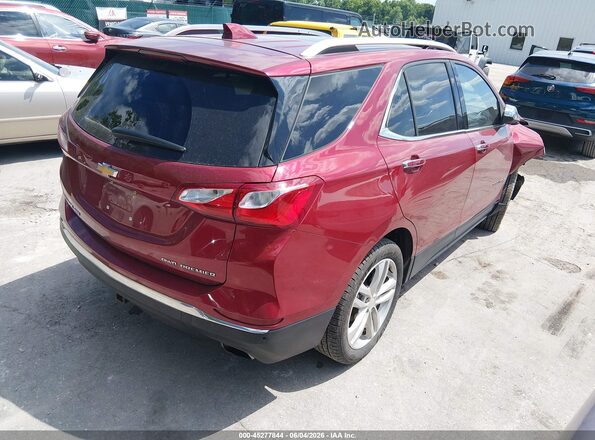 3GNAXYEX2LS641191 2020 CHEVROLET EQUINOX Red Tył prawy