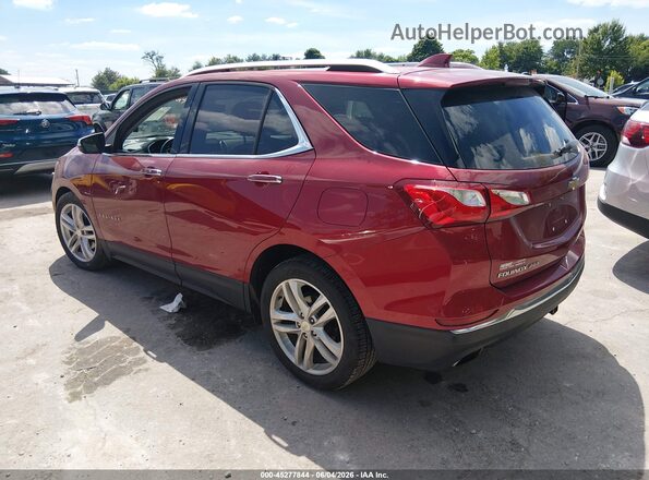 3GNAXYEX2LS641191 2020 CHEVROLET EQUINOX Red Tył lewy