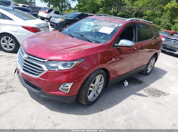 3GNAXYEX2LS641191 2020 CHEVROLET EQUINOX Red Przód lewy