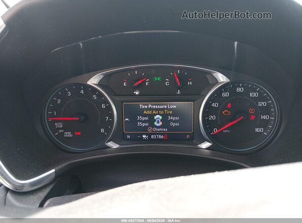 3GNAXYEX2LS641191 2020 CHEVROLET EQUINOX Red Widok tylnych siedzeń