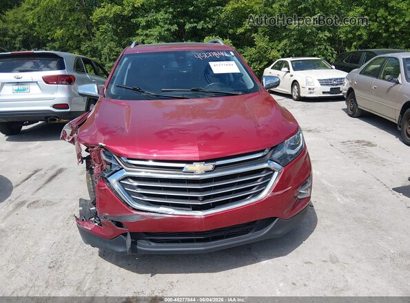 3GNAXYEX2LS641191 2020 CHEVROLET EQUINOX Red Widok zestawu wskaźników