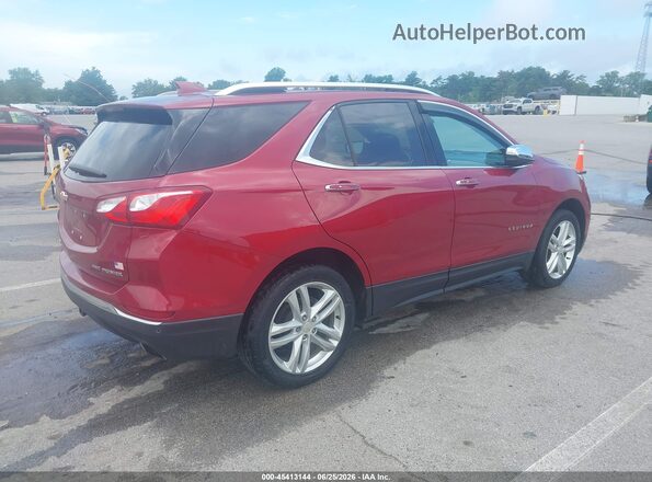 3GNAXYEX5KS649395 2019 CHEVROLET EQUINOX Red Trasero derecho
