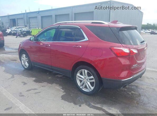 3GNAXYEX5KS649395 2019 CHEVROLET EQUINOX Red Trasero izquierdo