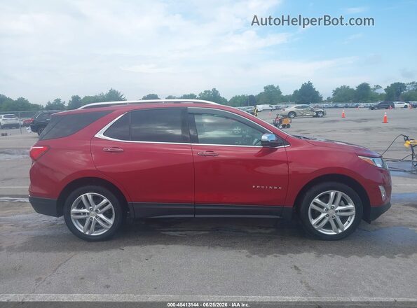 3GNAXYEX5KS649395 2019 CHEVROLET EQUINOX Red Vista interior trasera