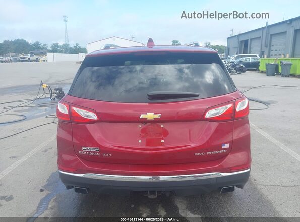 3GNAXYEX5KS649395 2019 CHEVROLET EQUINOX Red 