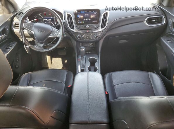 3GNAXYEX8LS515644 2020 CHEVROLET EQUINOX Charcoal Dashboard view