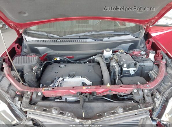 3GNAXYEX9KS631644 2019 CHEVROLET EQUINOX Burgundy უკანა ხედი