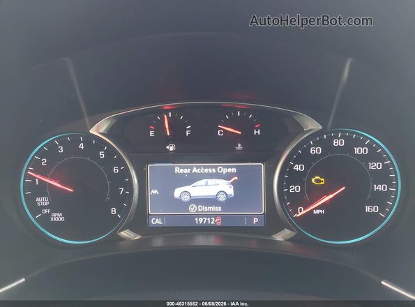 3GNAXYEX9KS631644 2019 CHEVROLET EQUINOX Burgundy უკანა სავარძლების ხედი