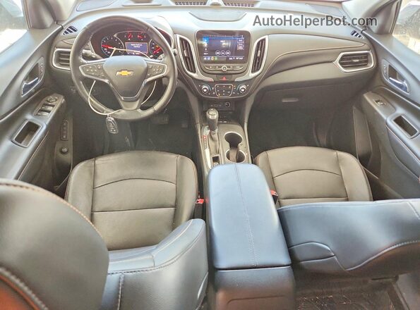 3GNAXYEXXLS644159 2020 CHEVROLET EQUINOX Maroon Вид панелі приладів