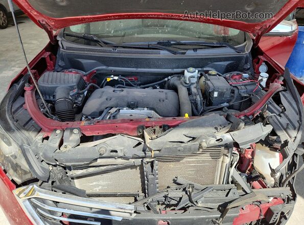 3GNAXYEXXLS644159 2020 CHEVROLET EQUINOX Maroon Вид підкапотного простору
